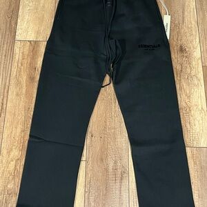 Essentials Fear of God Stretch Limo Black Sweatpants